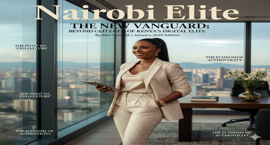 The "Socialite" tag is getting a corporate makeover. 🇰🇪💼 From red carpets to revenue streams, we’re diving into how Kenya’s digital elite are redefining influence in 2026. Real stories. Real business. Real impact. Read the full #NairobiElite feature now. #TheNewVanguard #KenyaBusiness